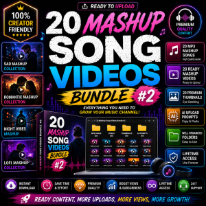 20 Mashup song Videos Bundle #2