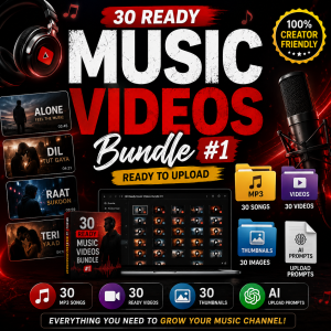 30 Ready Music Videos Bundle #1