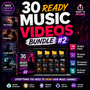 30 Ready Music Videos Bundle #2