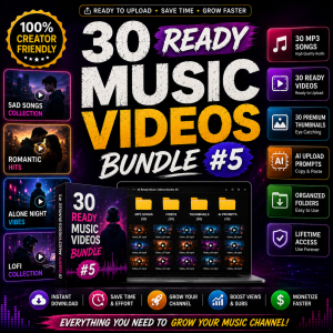 30 Ready Music Videos Bundle #5