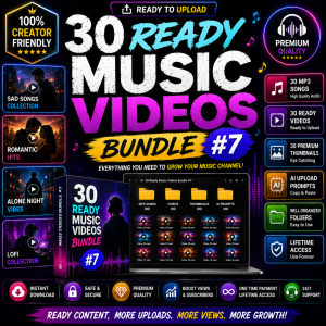 30 Ready Music Videos Bundle #7