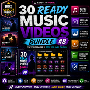 30 Ready Music Videos Bundle #8
