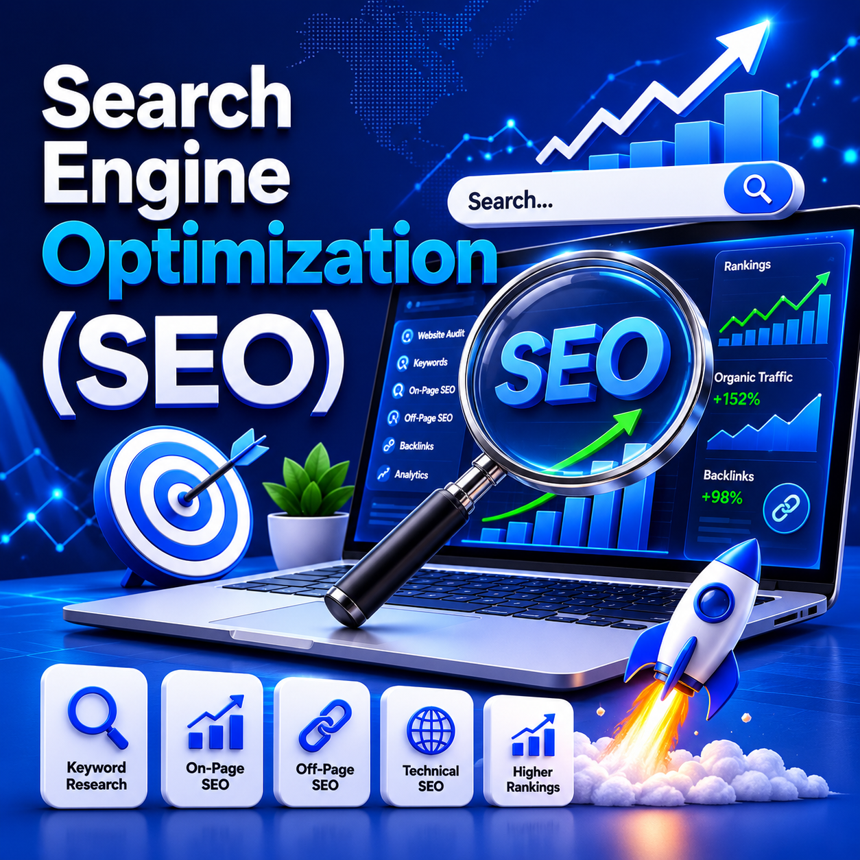 8. Search Engine Optimization (SEO)